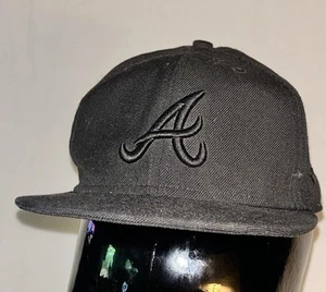 Cappello Atlanta Braves New Era 59Fifty aderente taglia 6 1/2 personalizzato ricamato Lil Hop - Foto 1 di 22