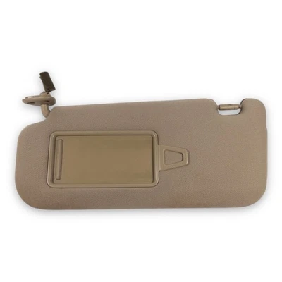 Parasol lado izquierdo para conductor Hyundai Elantra 2007-2010 tela marrón tostada iluminada Foto 1 de 4