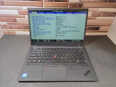 Lenovo ThinkPad X1 Carbon Gen 6 - i5-8250U, 8GB RAM, sem SSD, 1080p IPS - Imagem 1 de 4