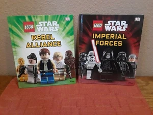2 LEGO Star Wars hardcover books - Rebel Alliance & Imperial Forces - Imagen 1 de 5