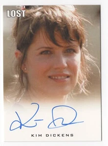Kim Dickens as Cassidy Phillips 2010 LOST Seasons 1-5 Archives Autograph Card - Picture 1 of 2