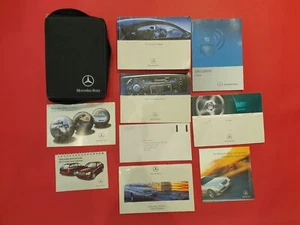 Mercedes CLK- Clase Manual del Propietario Audio Servicio Libro Billetera Paquete 2002 - Imagen 1 de 7