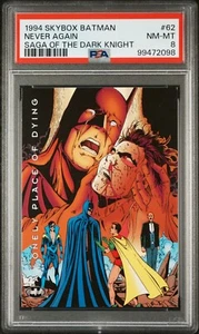1994 SkyBox Batman Saga of the Dark Knight #62 Never Again PSA 8 - Picture 1 of 2