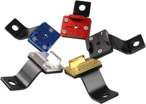 High Quality Durable Aluminum Motorcycle Rearview Mirror Mount Bracket Holder - Picture 1 of 11