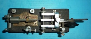 1944 Vibroplex Telegraph Key Bug #4 Niebieski Racer Mała podstawa - Zdjęcie 1 z 8