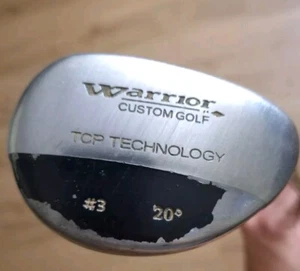 Warrior Custom Gold #3  20°  HYBRID RH 3.1 Graphite Shaft - Picture 1 of 11