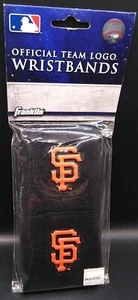 ~San Francisco Giants~ Official Club Logo Wristbands By Franklin Sports MLB - Picture 1 of 4