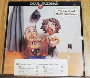 Dean Friedman Well Well Said the Rocking Chair LP Vinyl Record PromoStrip - Picture 1 of 6