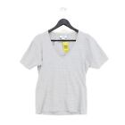 &et Women's T-Shirt UK 12 White Cotton with Elastane, Other, Polyester Basic