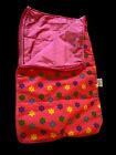 BAB Sleeping Bag Pink With Daisies  Build A Bear Workshop Great Condition