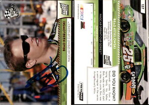 Brad Keselowski Signed 2009 Press Pass #137 Card Hendrick Motorsports Auto AU