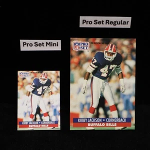 1991 Kirby Jackson RC Buffalo Bills Pro Set Mini #77 ... See Description - Picture 1 of 2