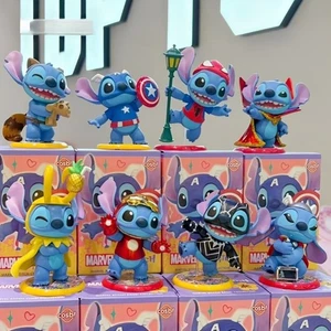 Stitch Marvel COSBI Collection Series Confirmed Blind Box Figure Art Toy Gift - Picture 1 of 24