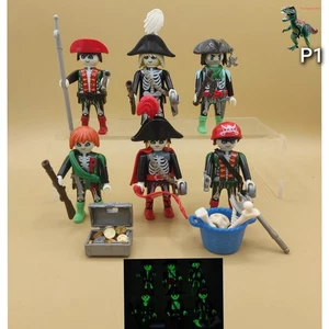 Playmobil crew pirate ship ghost-glow in the dark-skeletons - Picture 1 of 8