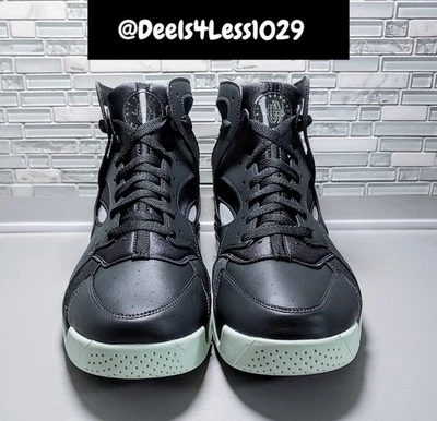 Nike Air Flight Huarache Mens Size 9 Dark Smoke Grey Barely Green FJ4839-001 - Image 1 of 4