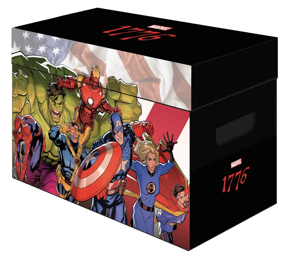 MARVEL 1776 GRAPHIC SHORT COMIC BOX - Photo 1/1