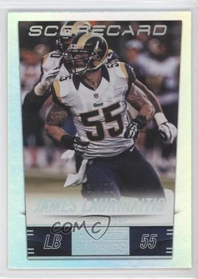2014 Panini Hot Rookies Scorecard /99 James Laurinaitis #208 - Image 1 of 2