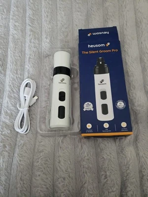 Molinillo de uñas Silent Groom Pro para mascotas | Recortador de garras silencioso para perros, gatos... Foto 1 de 4