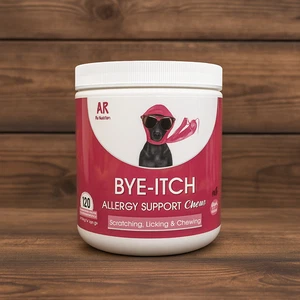 BYE-Itch Immunity Treats For Dogs Soothe Itchy Paws Eyes Ears Skin 360g 120 Chew - Picture 1 of 9