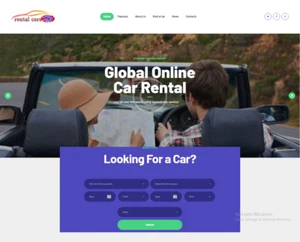 Cars and Vehicles Rental Responsive Complete Website Free Hosting / Set up - Picture 1 of 1