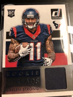 2015 Donruss Rookie Threads #drt-js Jaelen Strong Rc Relic - Image 1 of 2