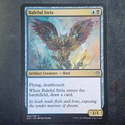 Baleful Strix - Archenemy: Nicol Bolas (Magic/mtg) - Image 1 of 2