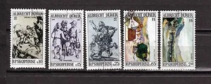 Albania A99 used 1971 5v Art painter Albrecht Durer - Picture 1 of 1