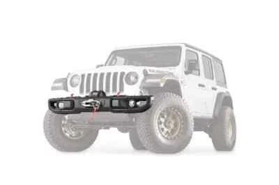 WARN 101255 Winch Mount Wrangler JL Gladiator JT For Zeon Zeon VR M8 XD9 Winches - Image 1 of 4