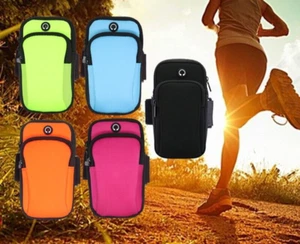 Sport Armband Running Jogging Gym Holder Arm Band Bag Pouch Case For Cell Phone - Picture 1 of 8