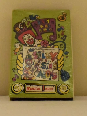 RONALD MCDONALD “SILLY SING ALONG #3” SEALED CASSETTE TAPE McDonalds 1995 - Image 1 of 3