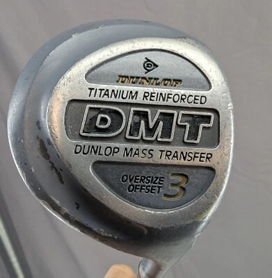 Dunlop DMT TITANIO REFORZADO OVERSIZE OFFSET 3 MADERA GRAFITO EJE DERECHO 43 pulgadas Foto 1 de 4