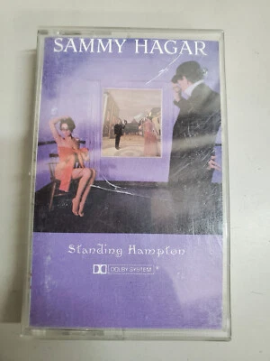 Sammy Hagar Audio Cassette,"Standing Hampton"1981 Geffen Records Used - Image 1 of 2