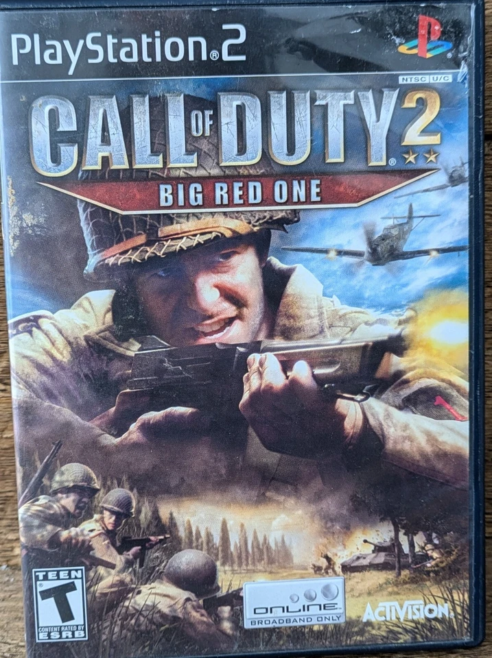 Call of Duty 2: Big Red One -- Enhanced Greatest Hits (Sony PlayStation 2, 2006) - Image 1 of 1