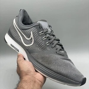 Nike Mens Zoom Strike AJ0189-002 Gray Running Shoes Sneakers Size 11.5 - Picture 1 of 13