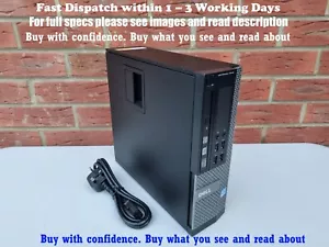 SuperFast Powerful Dell OptiPlex 12GB RAM 500GB HDD Core i3-3220 UEFI Win10Pro - Picture 1 of 16