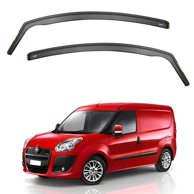 ISPEED Wind Deflectors for Fiat Doblo MK2 2010-2022 2pc Set Visors Accessories — 第 1/4 张图片