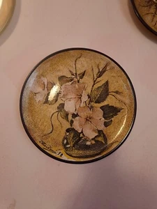 Piatti in ceramica decorati con fiori Ottaviani  - Foto 1 di 3