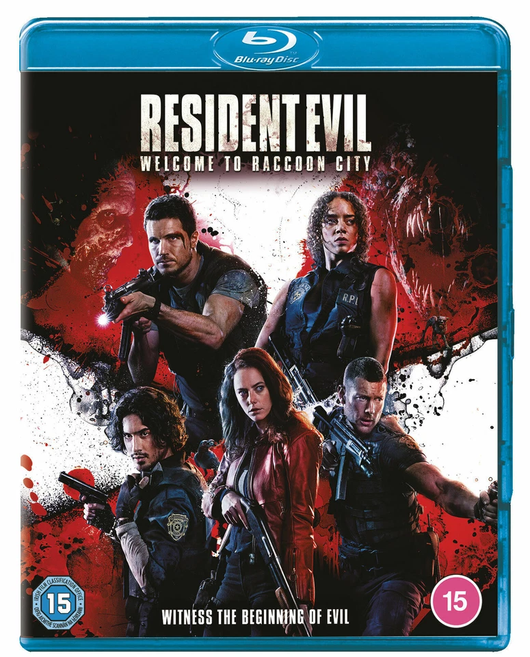 Resident Evil: Welcome to Raccoon City (Blu-ray, 2022)