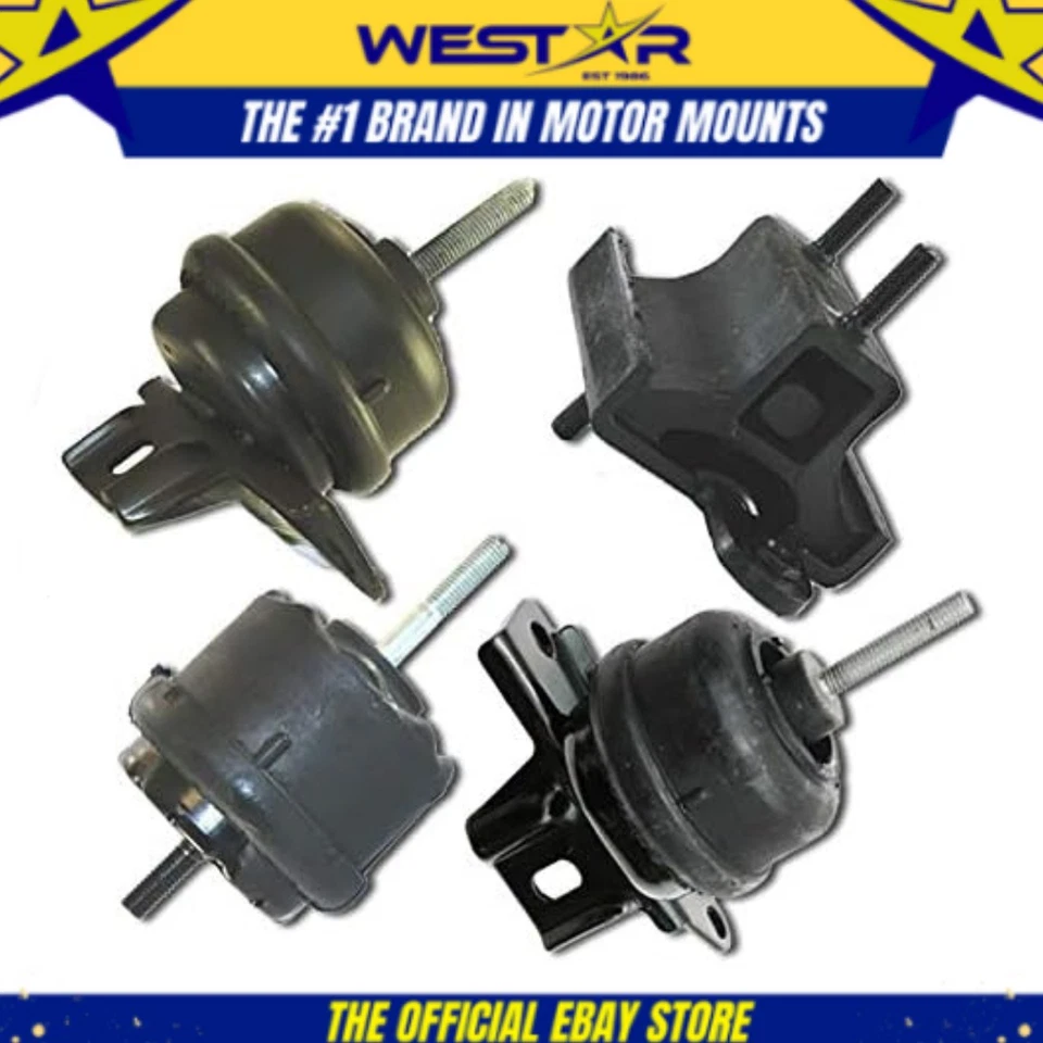 Fits 2000-2005 Buick LeSabre/Pontiac Bonneville 3.8L Motor & Trans Mount 4pc - Изображение 1 из 3