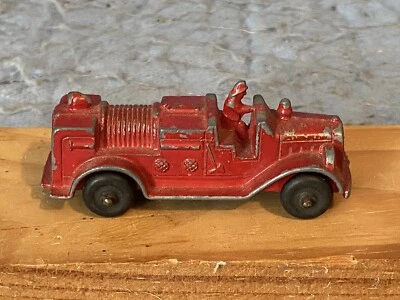 Camión de bomberos Tootsietoy camión manguera vagón #238 (década de 1940) Foto 1 de 4