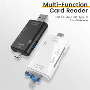 Tf Sd Card Reader Portable Flash Drive Card Smart Card Multifunctional Card - Photo 1/9