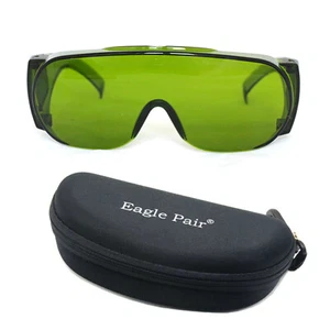 OD5+ 190-470nm & 800-1700nm Laserschutzbrille CE 808nm 980nm 1064nm1550nm - Picture 1 of 6
