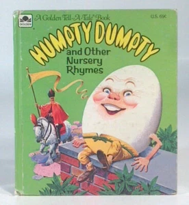 Vintage Tell A Tale Book Humpty Dumpty And Other Nursery Rhymes - Picture 1 of 4
