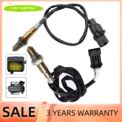 Set of 2 Oxygen O2 Sensors For VOLVO S80 2.5L XC90 2.5L Turbocharged 2005 2006 Foto 1 de 4