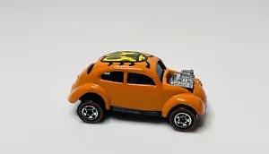 Hot Wheels Redline Flying Colors VOLKSWAGEN VW Orange 1974 NM Loose Hk Base - Picture 1 of 7