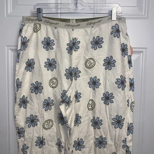 Neu mit Etikett!  LIFE IS GOOD DAMEN FLANELL LOUNGE HOSE.. "DAISY"....SO WEICH & BEQUEM (L) - Bild 1 von 6