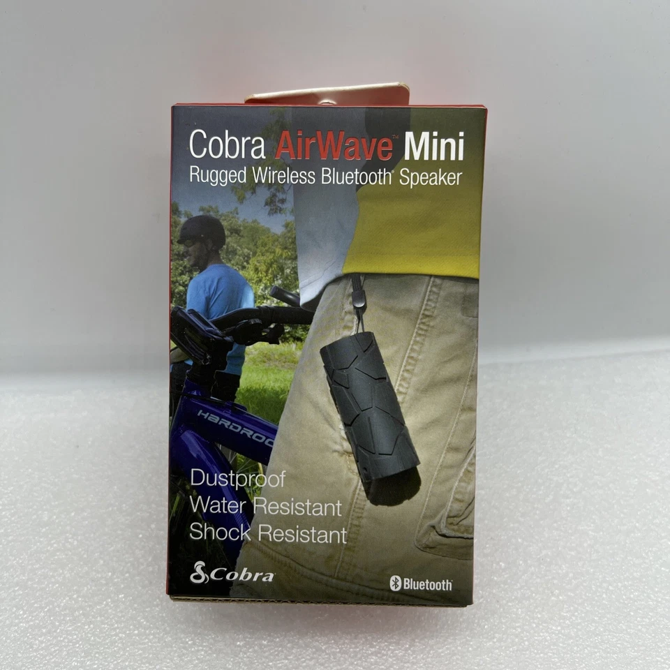 Altavoz Bluetooth Inalámbrico Resistente Cobra CWA BT300 AirWave Mini ¡Nuevo! Foto 1 de 4