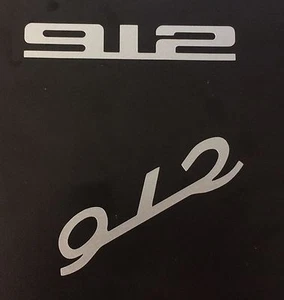 Porsche 912 early or late style Sticker Decal 4.25" badge emblem - Picture 1 of 3