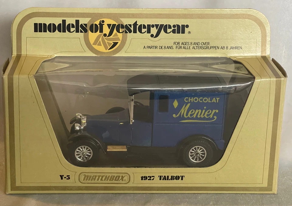Y5 1927 Talbot Chocolat Menier Matchbox Models of Yesteryear 1978 Box - Image 1 of 1