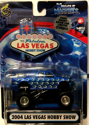 2004 LAS VEGAS HOBBY SHOW FORD F-150 TRUCK  MUSCLE MACHINES DIECAST  1 of 1296 - - Image 1 of 3